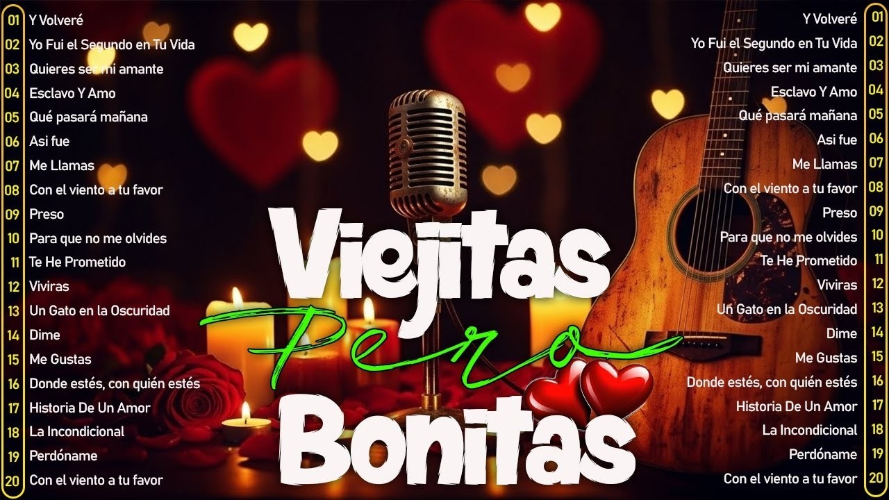 sonidos del ayer romanticas 70s 80s 90s se vale llorar || viejitas pero bonitas