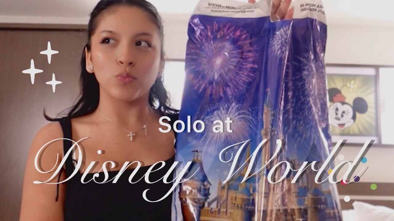 Going to Disney World *ALONE* (part 1) 