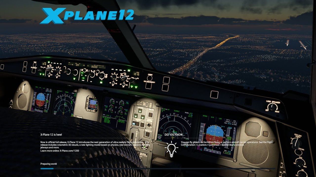 X-Plane 12 A330-300 EGPF-ENBR GLASGOW-BERGEN