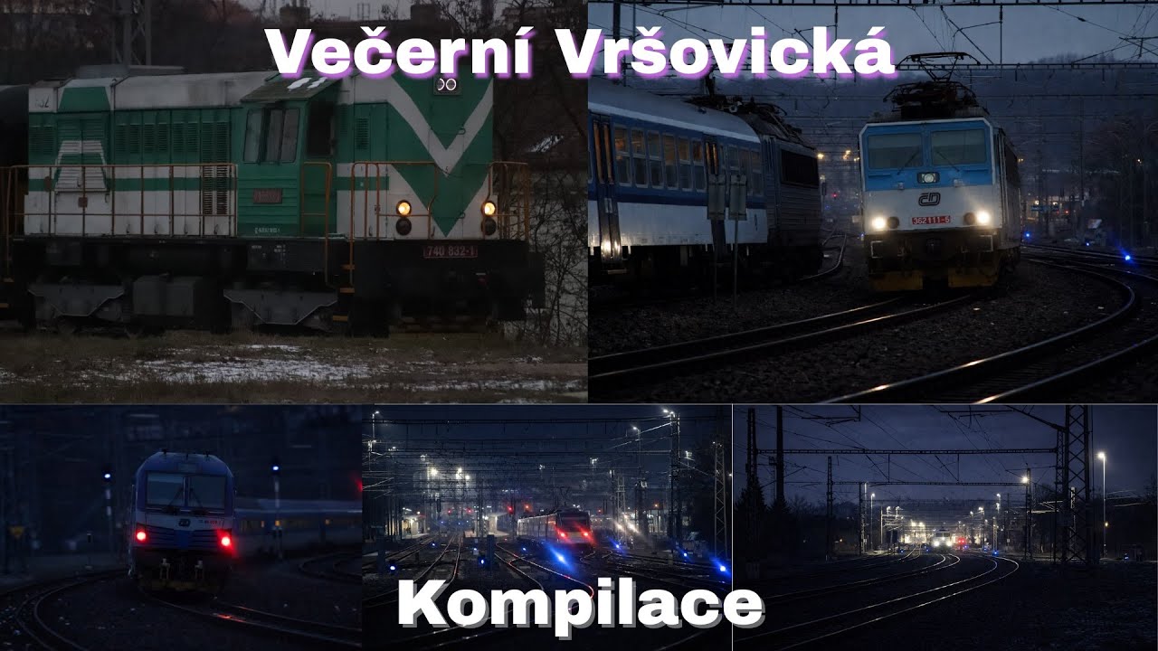 Večerní Praha-Vršovice