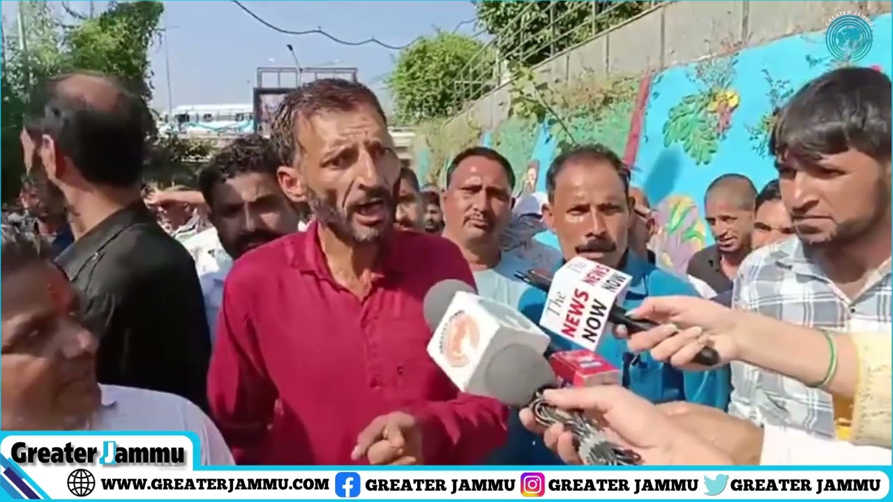 PHE daily wagers protest to gherao NC Office | Greater Jammu