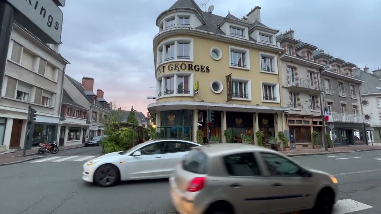 Vendome - a beautiful French town.