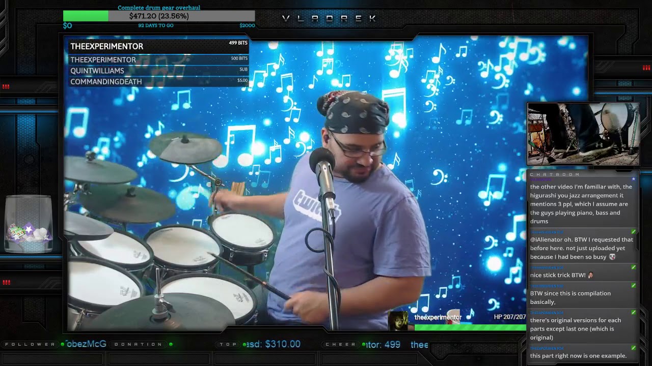 [Twitch: Vladrek] - (drum) -- GYARI - RRRepeat!!!