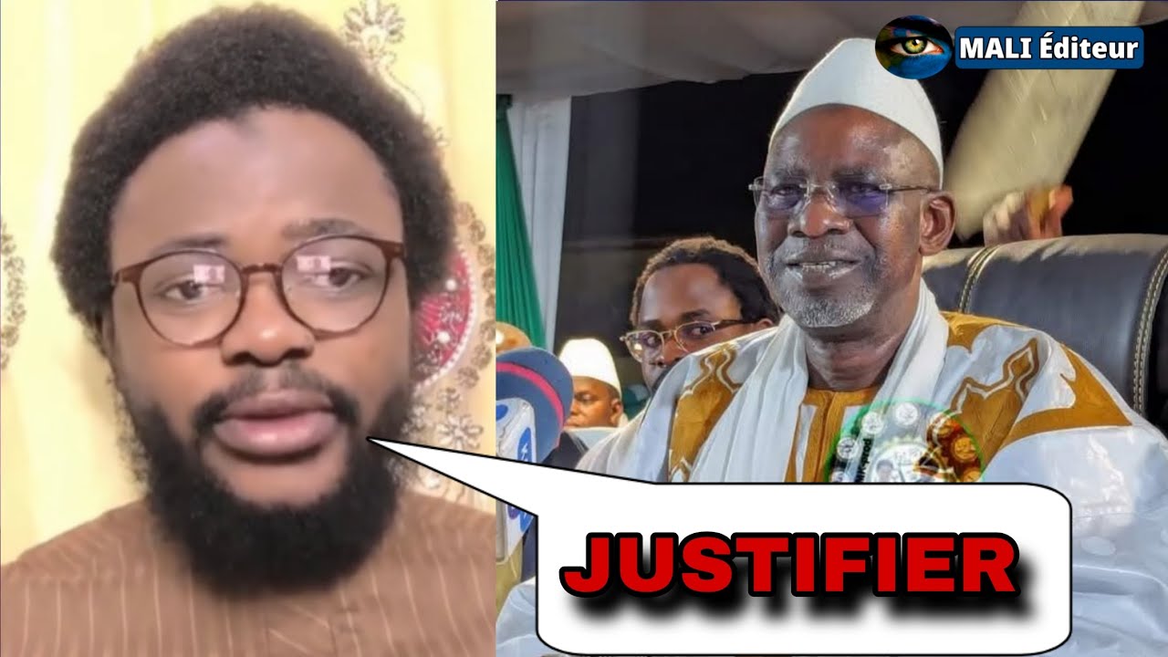 Ousmane chérif madani haidara est entrain de ce justifier 