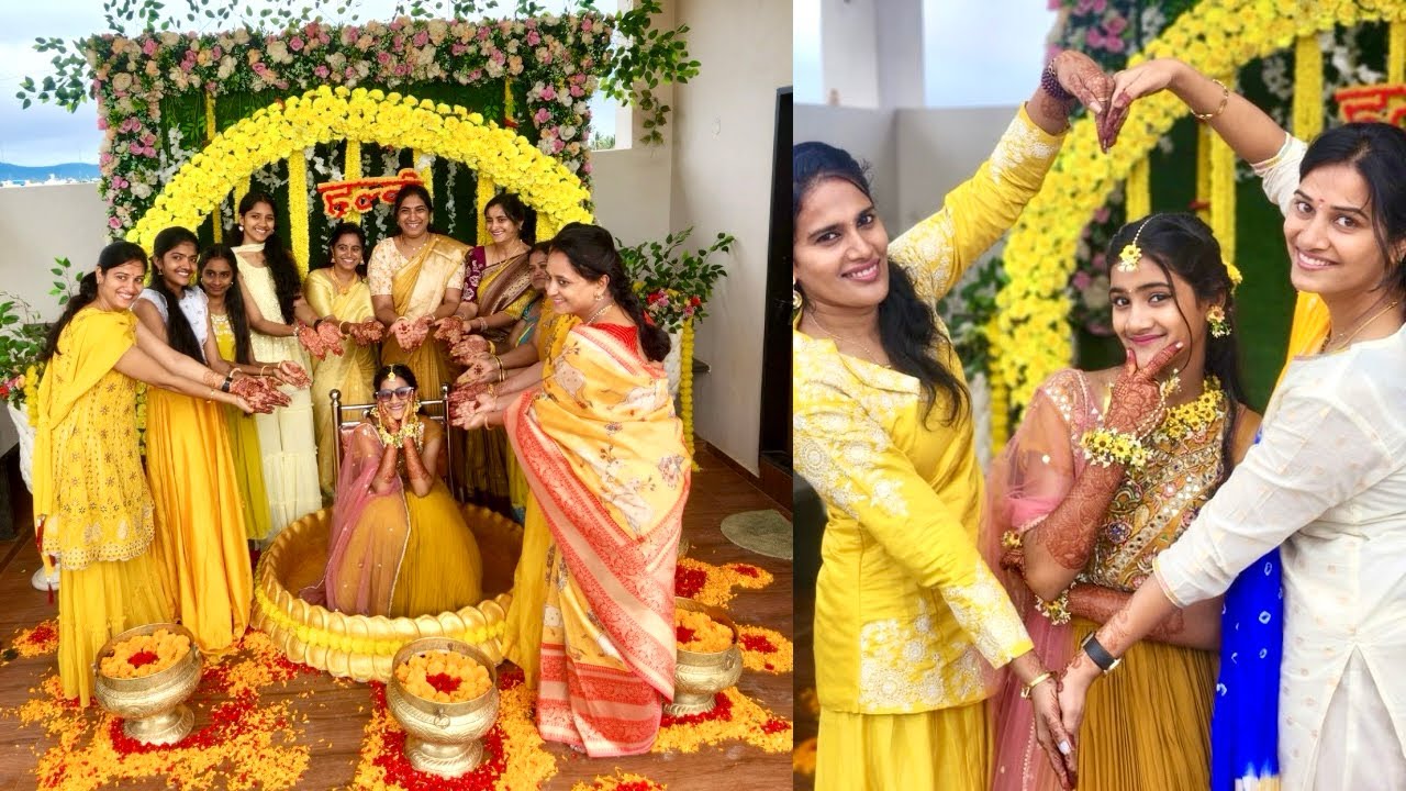 Ananya Half Saree Ceremony 🧿 | Hemasdelight | Half Saree Function