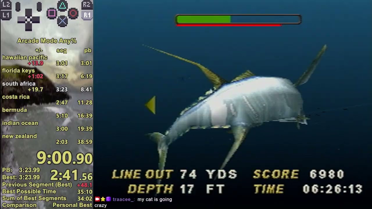Saltwater Sportfishing Speedrun - Arcade Mode Any% (38:47)