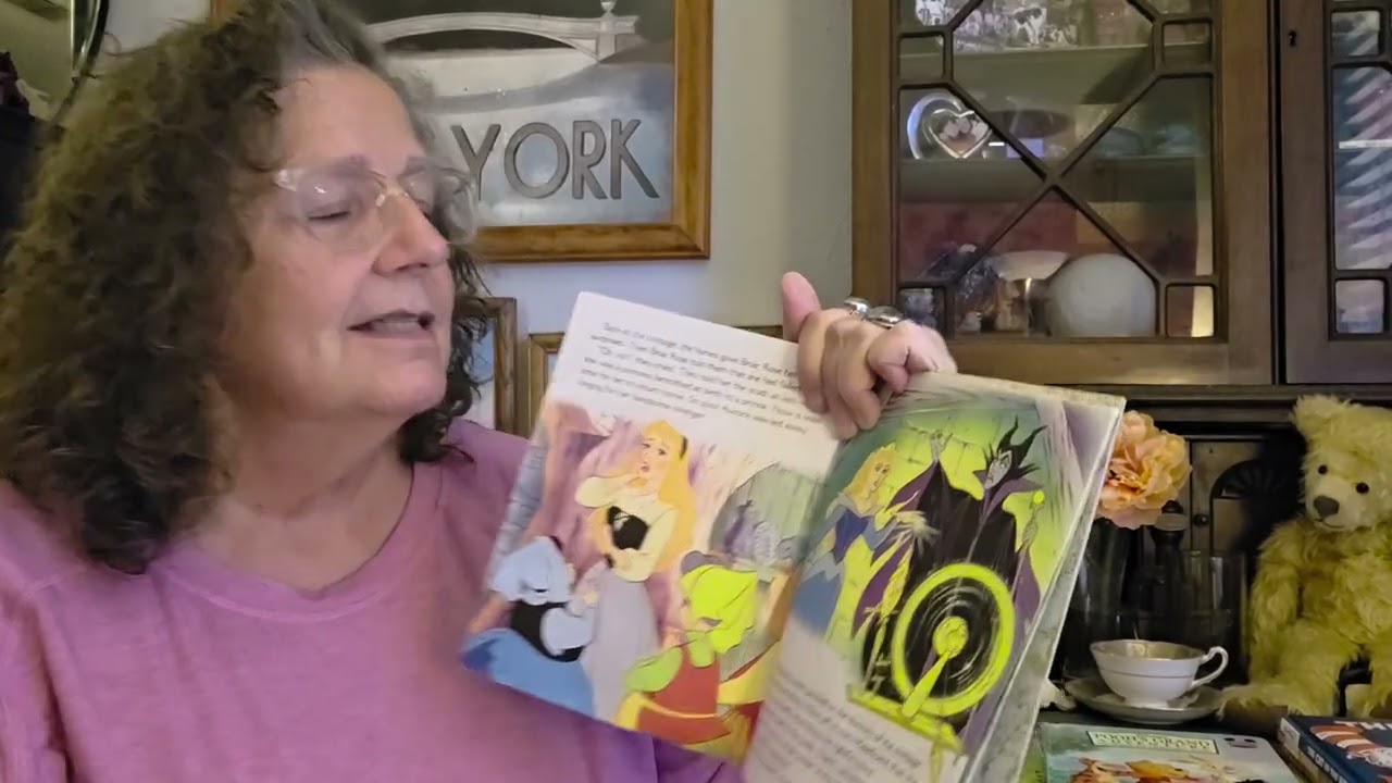 Disney Sleeping Beauty Little Golden Books read by Grandma