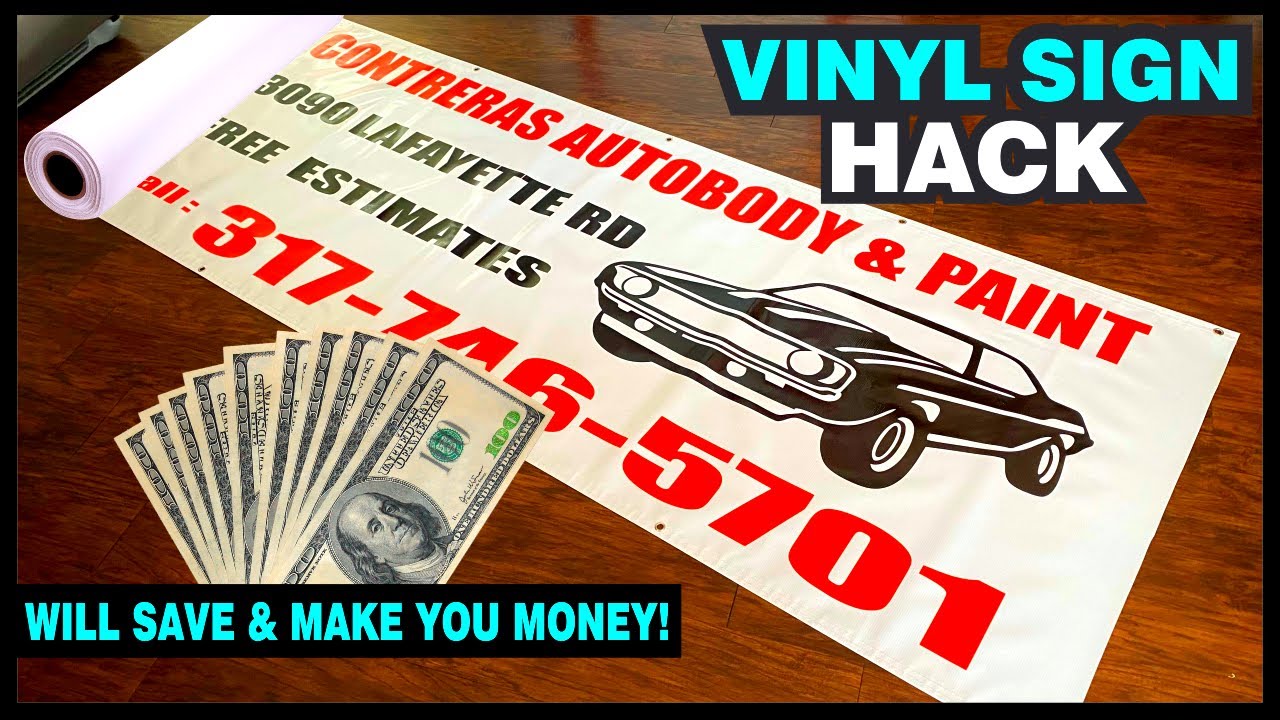 EVERY TIME WE MAKE THIS VINYL SIGN IT NEVER FAILS! 🤑