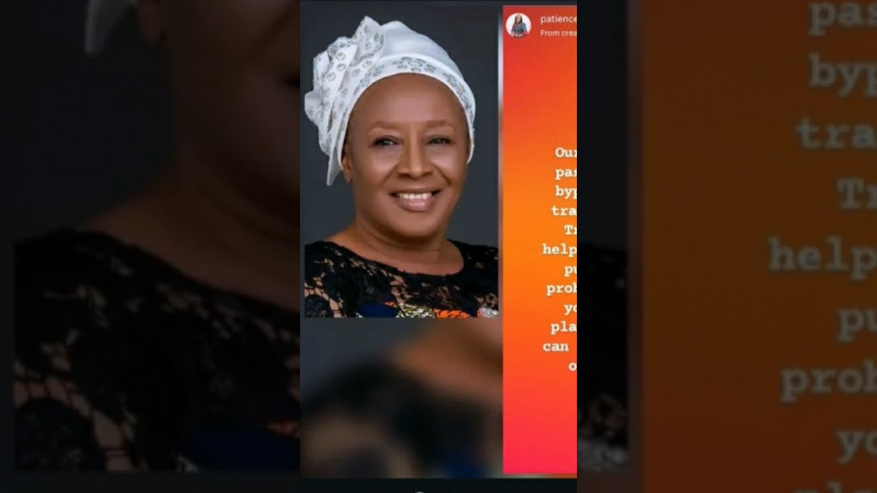 Patience Ozokwor speaks out😱SHOCKING 😱 #NEWS #celebrity #advice #nigeria #shorts