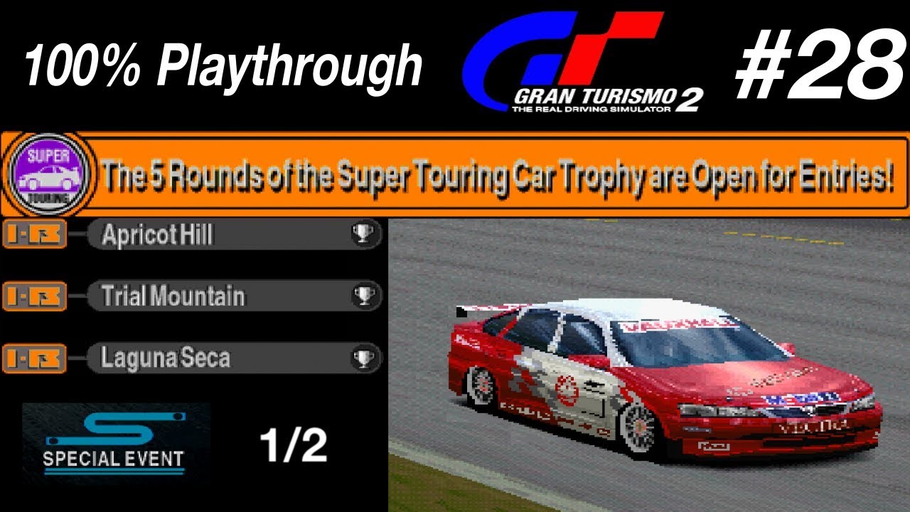 Gran Turismo 2 - #28 - Super Touring Car Trophy 1/2