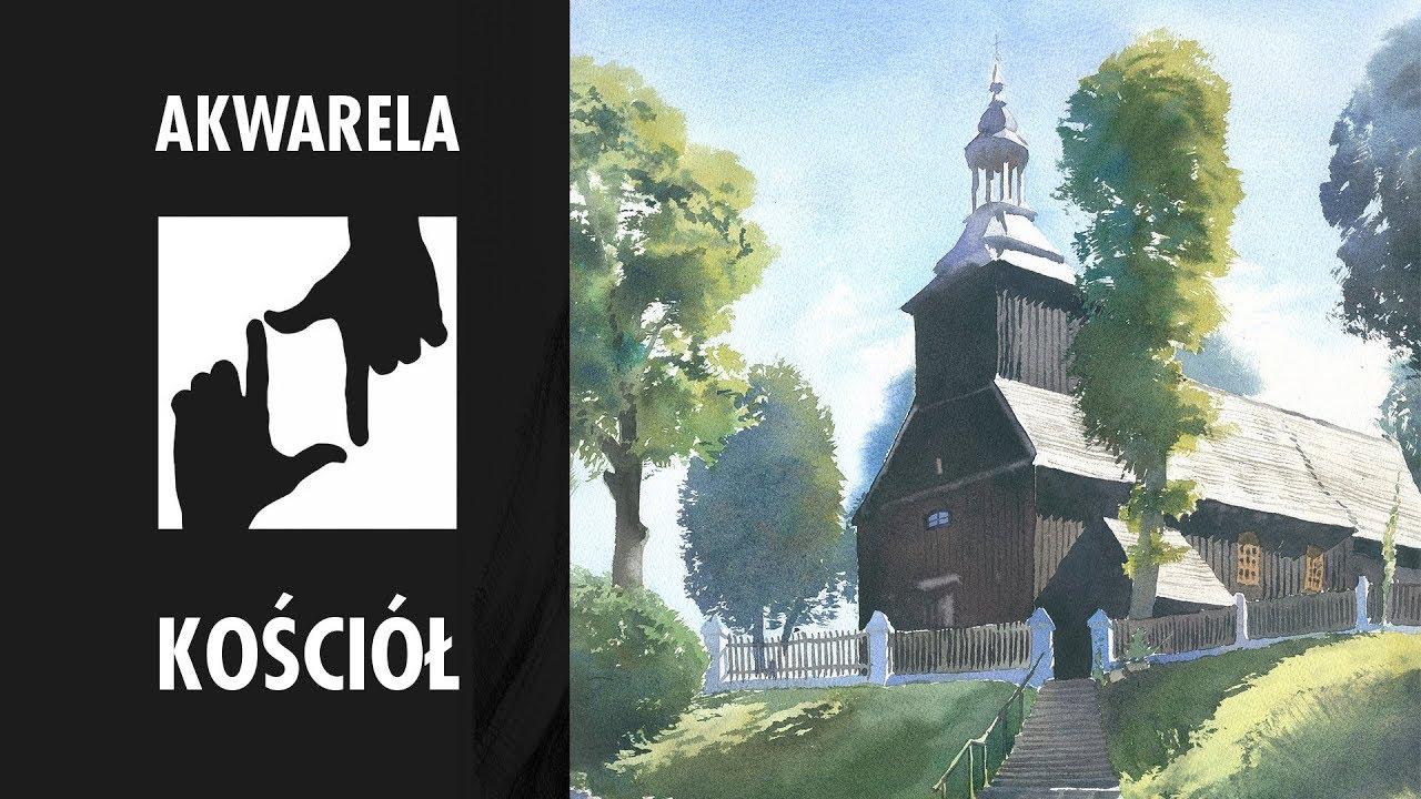 Kości&oacute;ł w Blizanowie [NAUKA RYSUNKU DOMIN.PL]/Church in Blizanow [Drawing Tutorial]