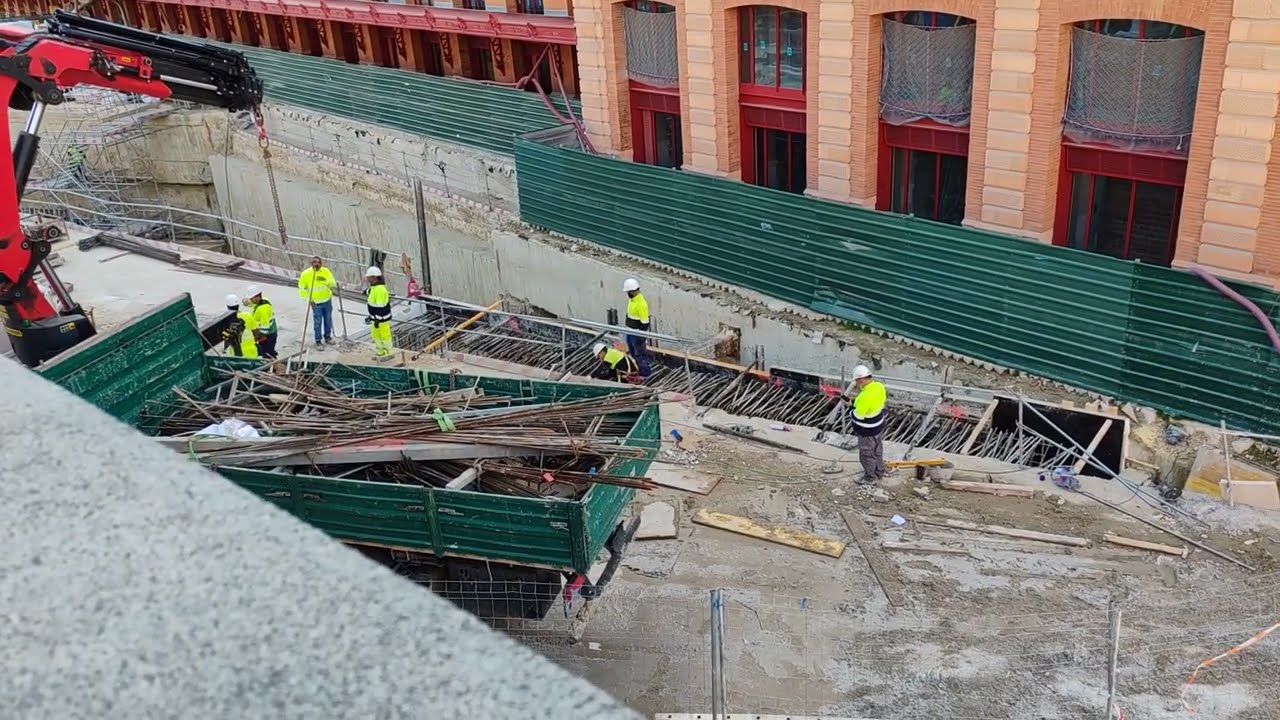 Madrid Obras 🚧 Estación de Atocha #Avances 17-02-2026