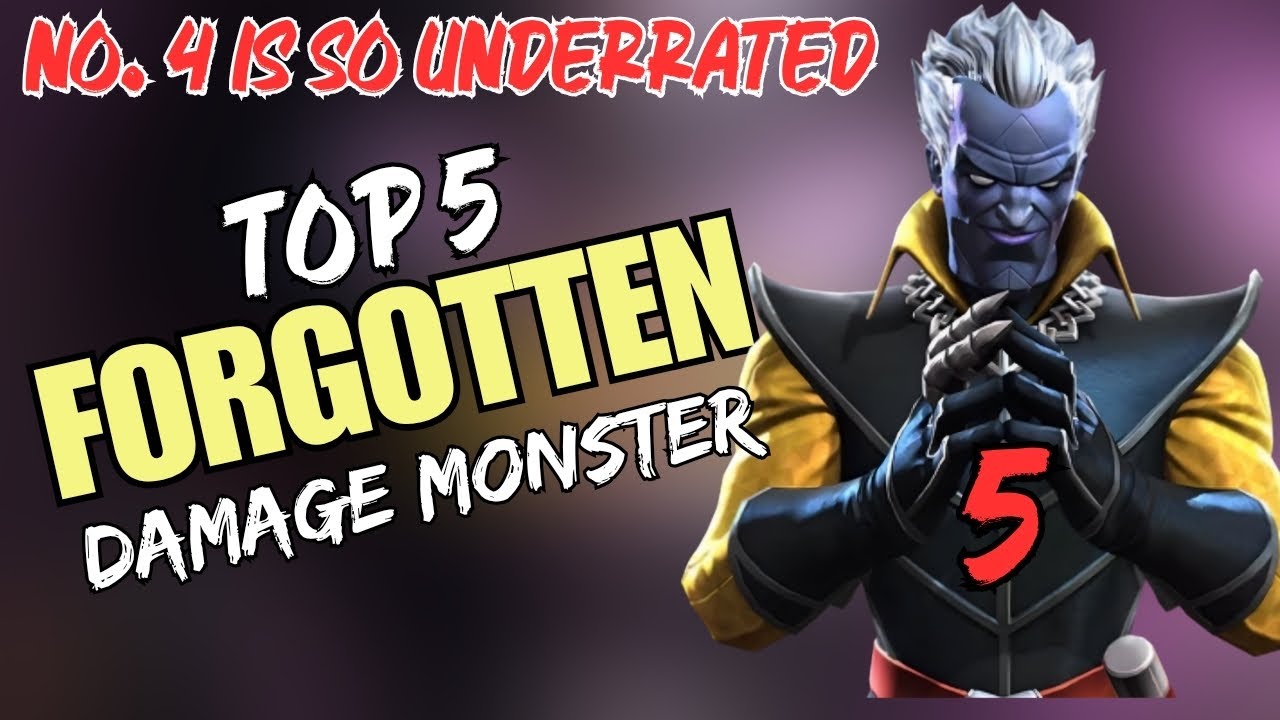 5 FORGOTTEN Damage Monsters - Marvel Contest of Champions 