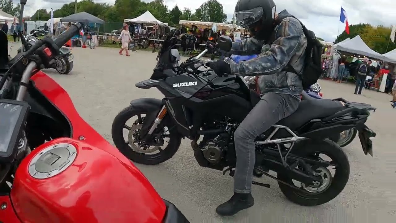 TDR 125 et V-Strom 800 au West motor Show 2024