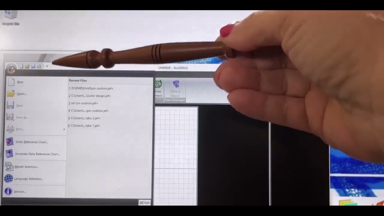 Introduction to Janome's AcuStitch Software