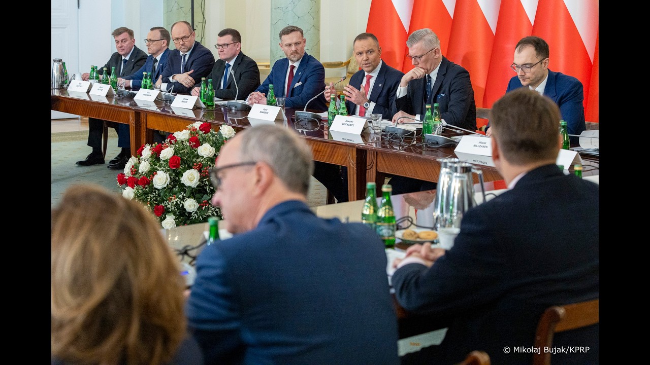 Pałac Prezydencki. Posiedzenie Rady Bezpieczeństwa Narodowego