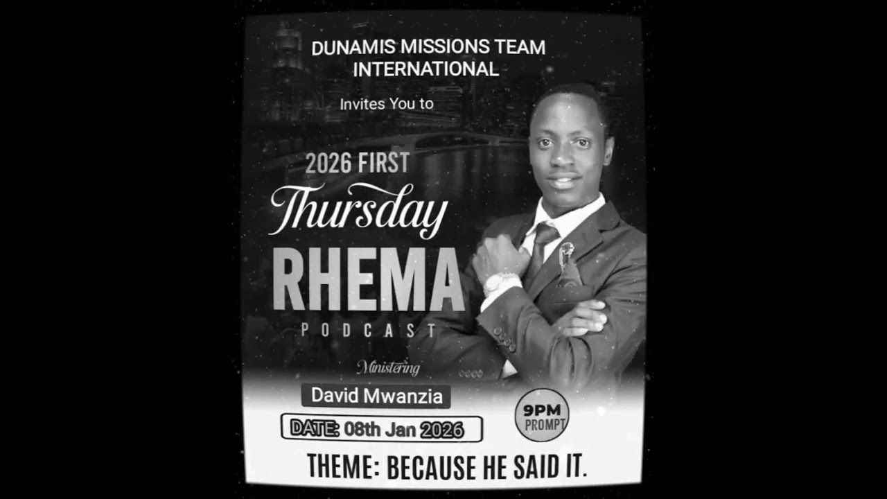 BECAUSE HE SAID IT 🔥🔥// BRO. DAVID MWANZIA 