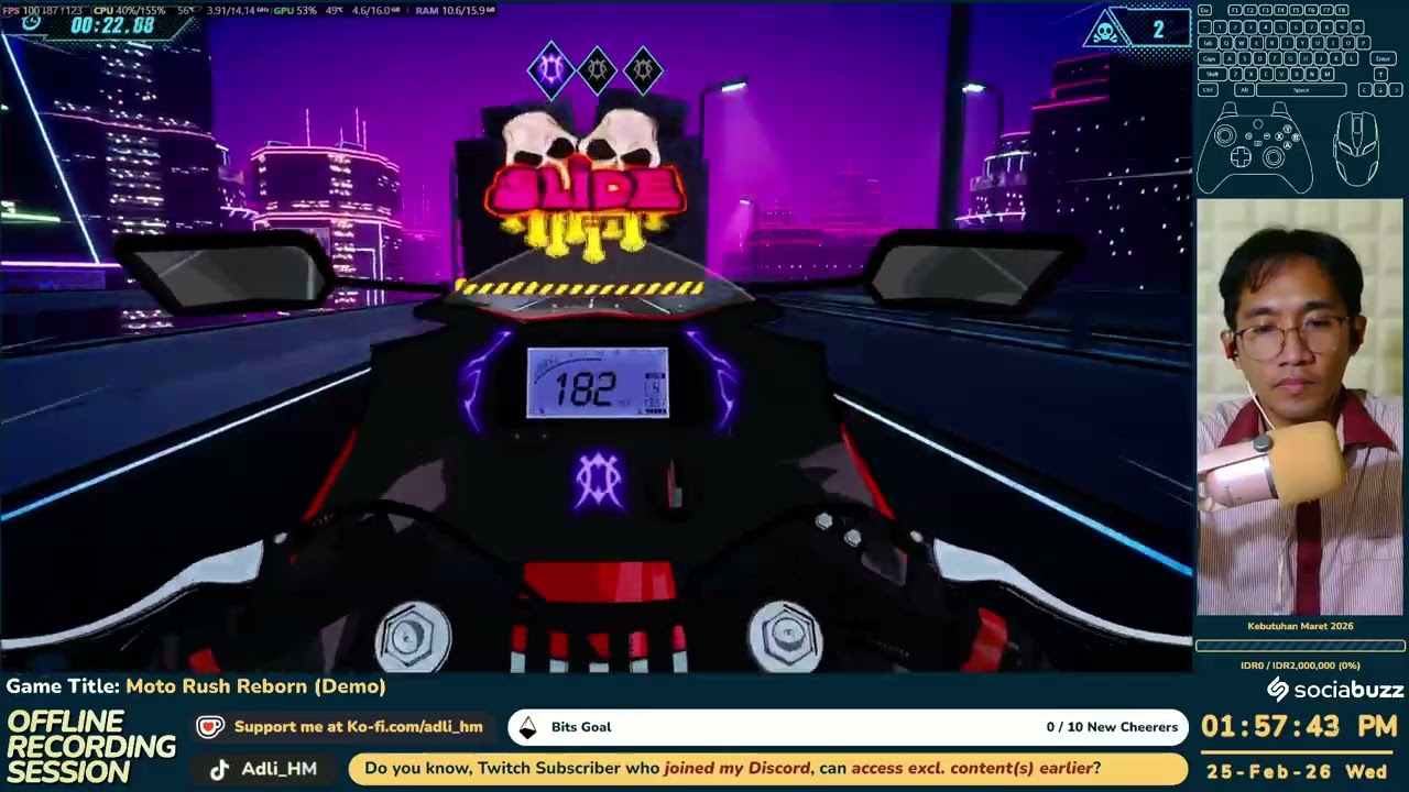 Moto Rush Reborn (Demo) - First Impression - Gameplay