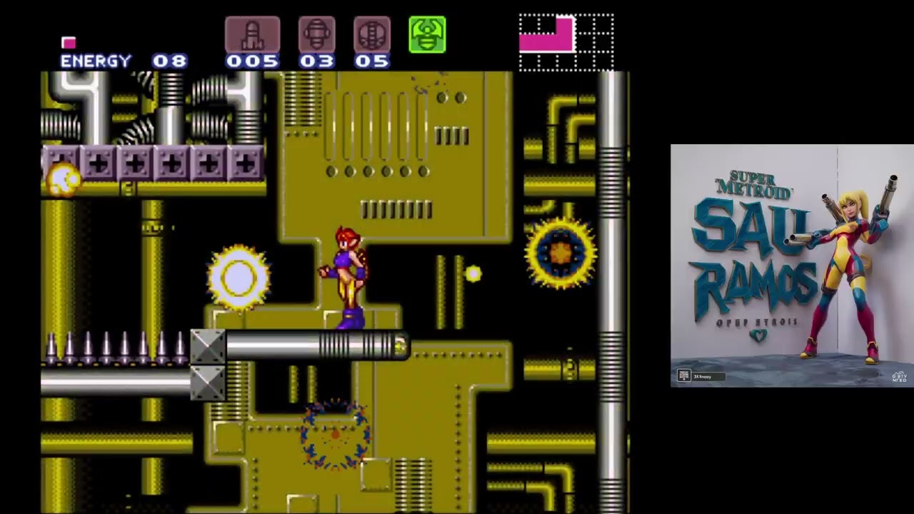 Custom Katt: Super Metroid Grapple Challenge