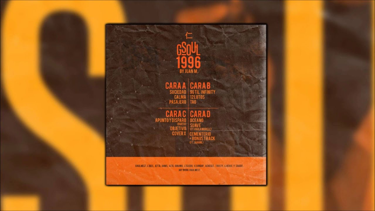 G.Soul - Suave (con Paula Morell y Sharif) [Cara D - 1996 Mixtape by Juan M.]
