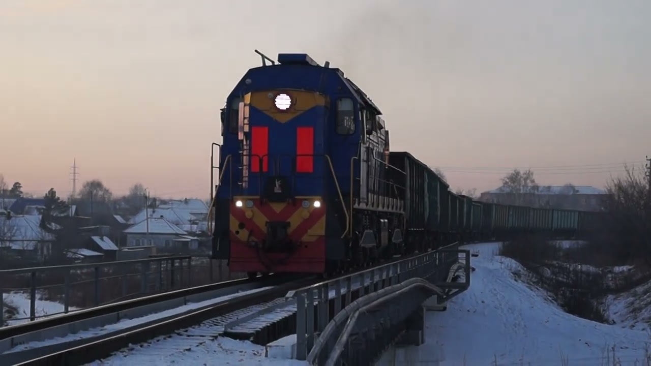 ТЭМ14-0219 грузовой.