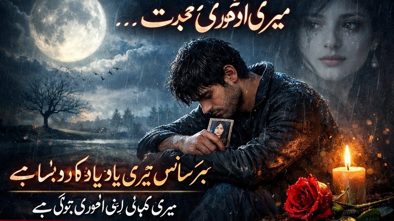 چاندنی رات اور ادھوری محبت