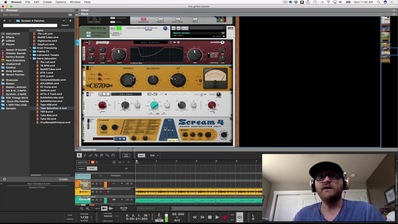 Propellerhead Reason - more realistic horn parts