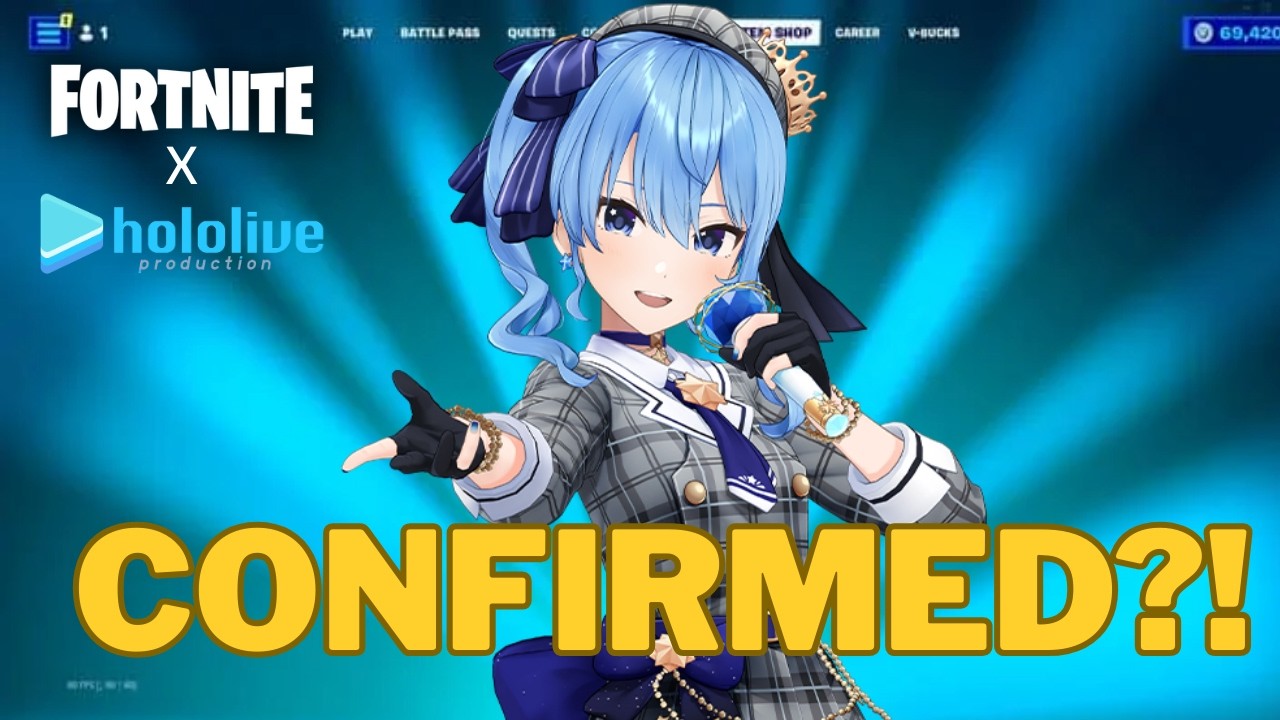HOLOLIVE X Fortnite Швейцария ПОДТВЕРЖДЕННАЯ ДАТА