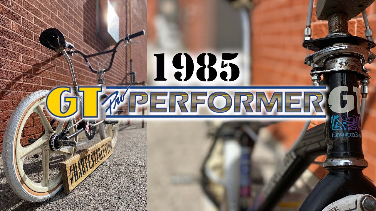 1985 GT PRO PERFORMER OLD SCHOOL BMX BUILD @ HARVESTER BIKES