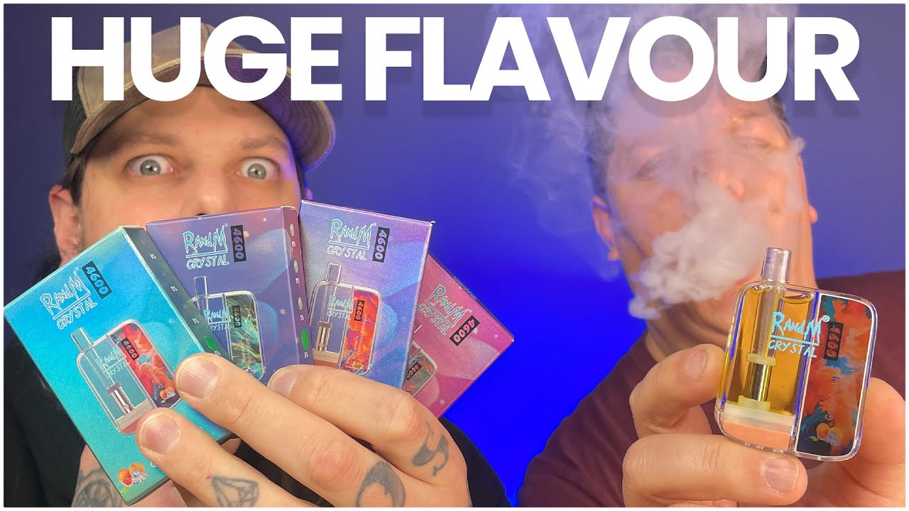 Мощный вейп с потрясающим вкусом! Обзор RandM Crystal 4600