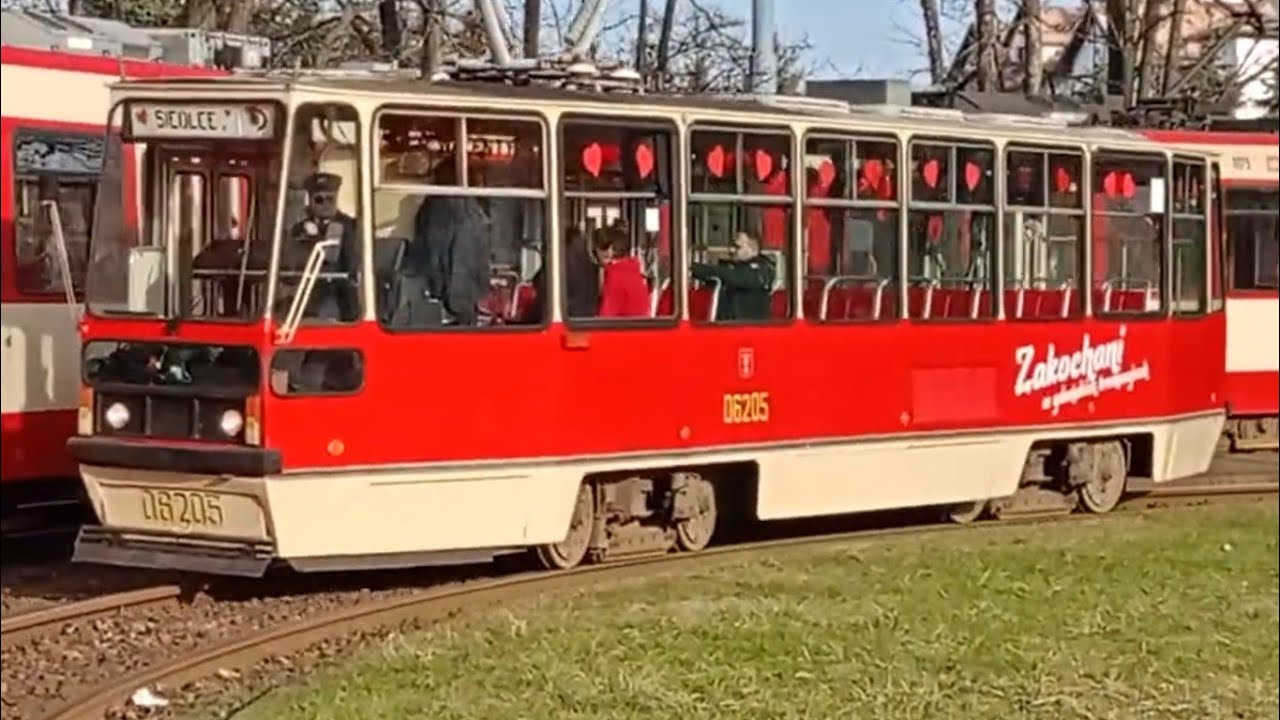 GAiT Gdańsk - Konstal 105N #06205 | Linia WALENTYNKI 🎶 Anomalia 🎶