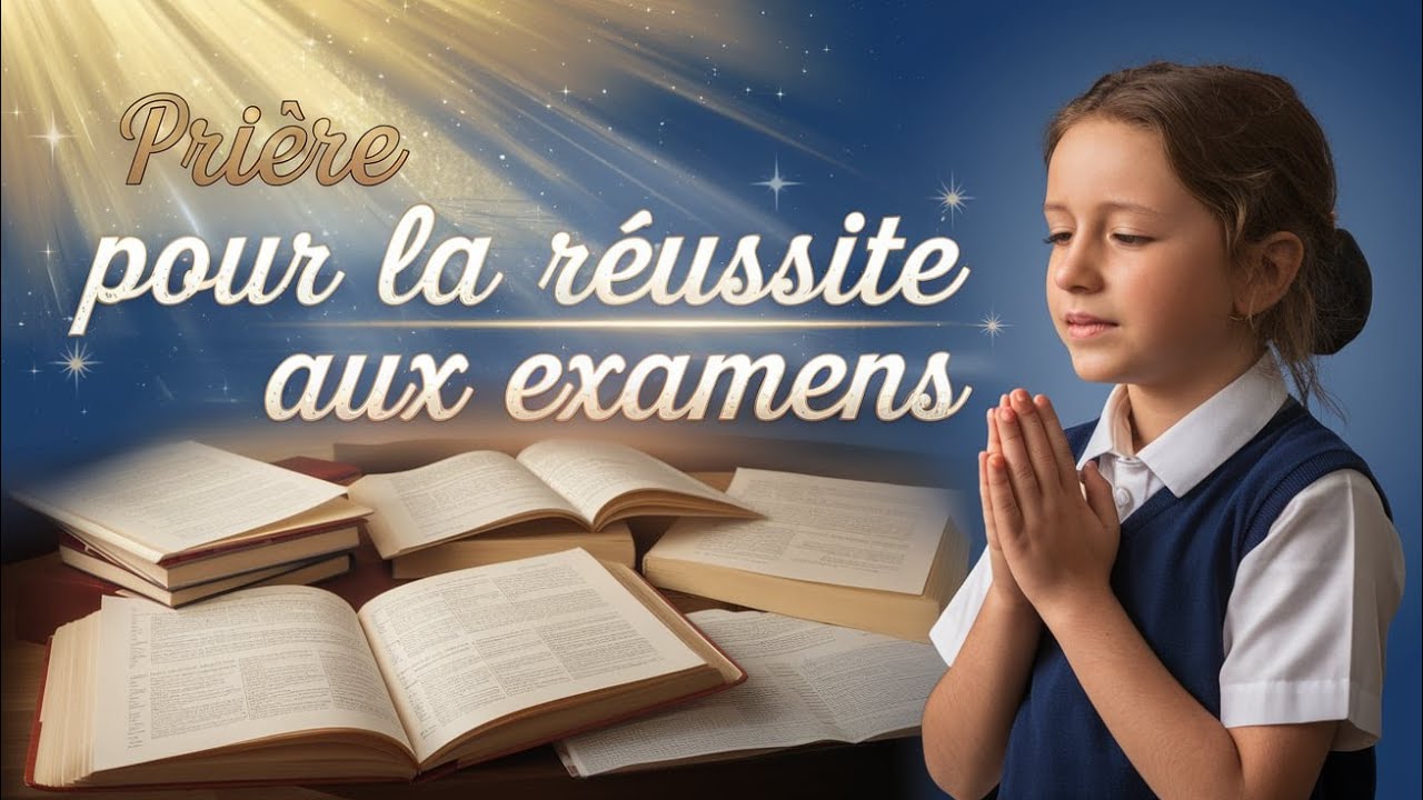 Prière Puissante pour les Enfants Avant l’Examen – Bénédiction et Réussite Garantie