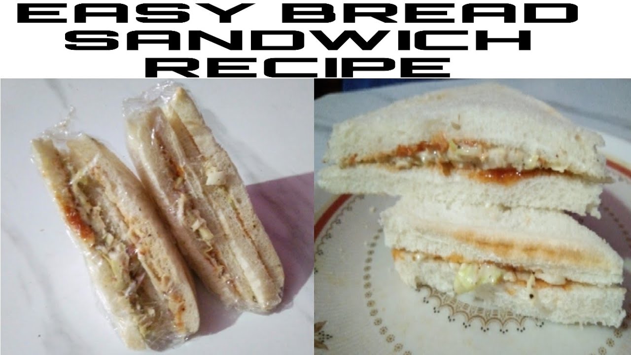 Easy Bread Sandwich Recipe by KFT Family