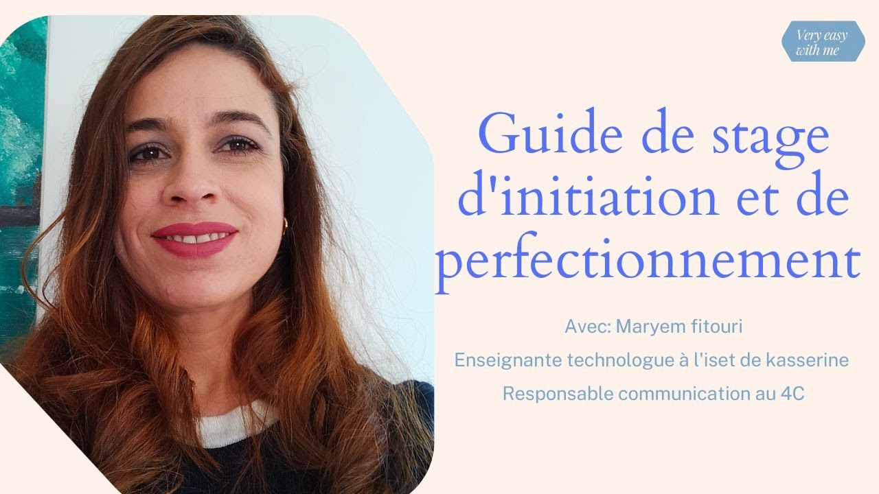 Guide de stage d'initiation et de perfectionnement.