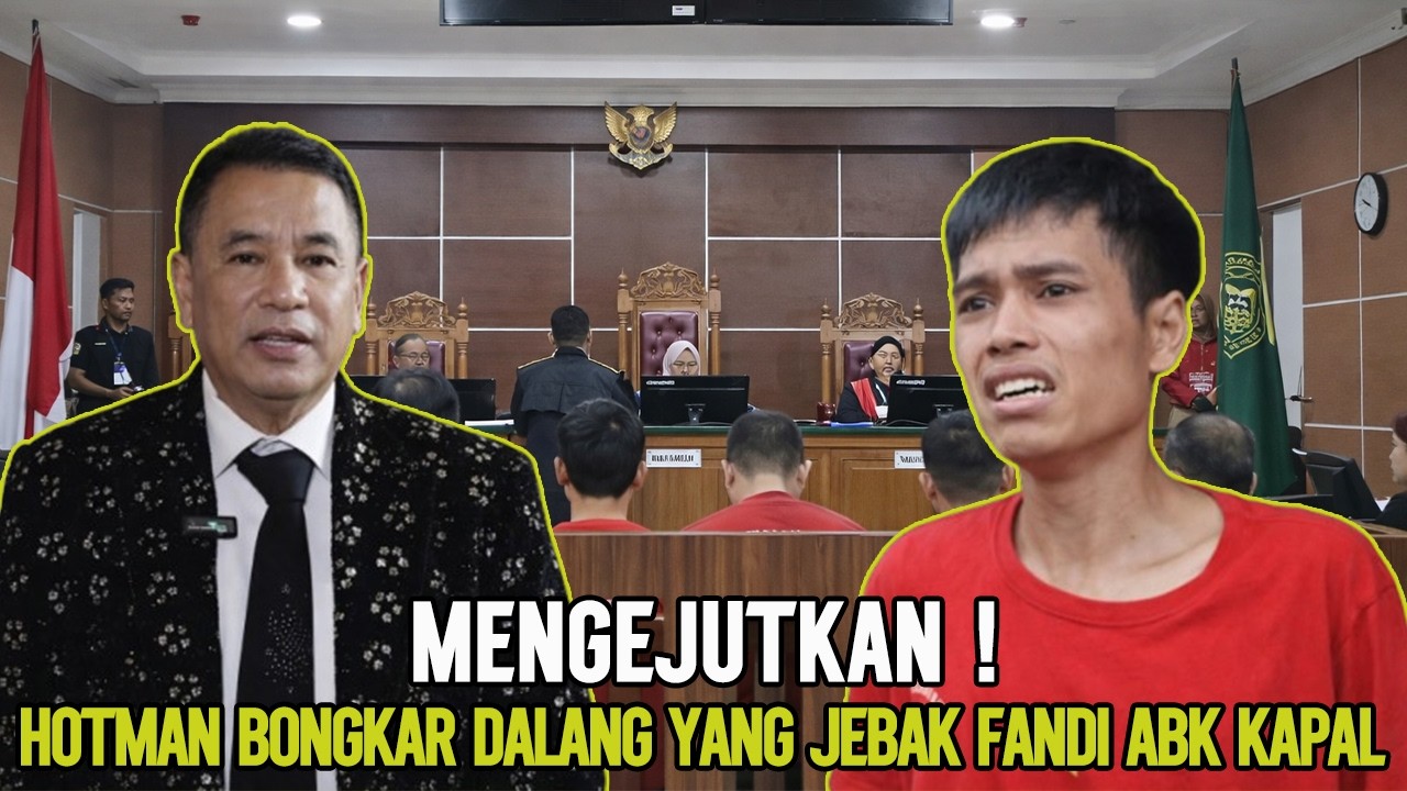 TERBONGKAR❗ TERNYATA INI DALANG YANG MENJEBAK FANDI ABK KAPAL ATAS SABU 2 TON, JENDRAL POLISI❓❗
