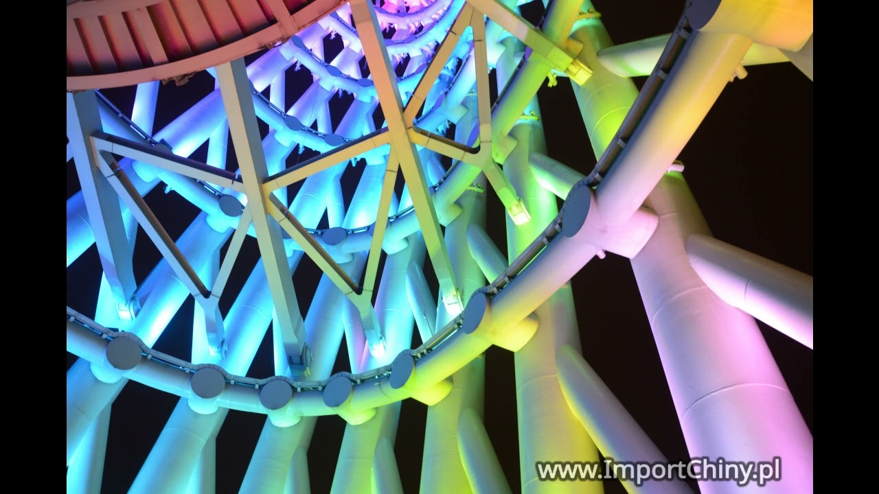 Canton Tower - wieża telewizyjna w Guangzhou, Chiny