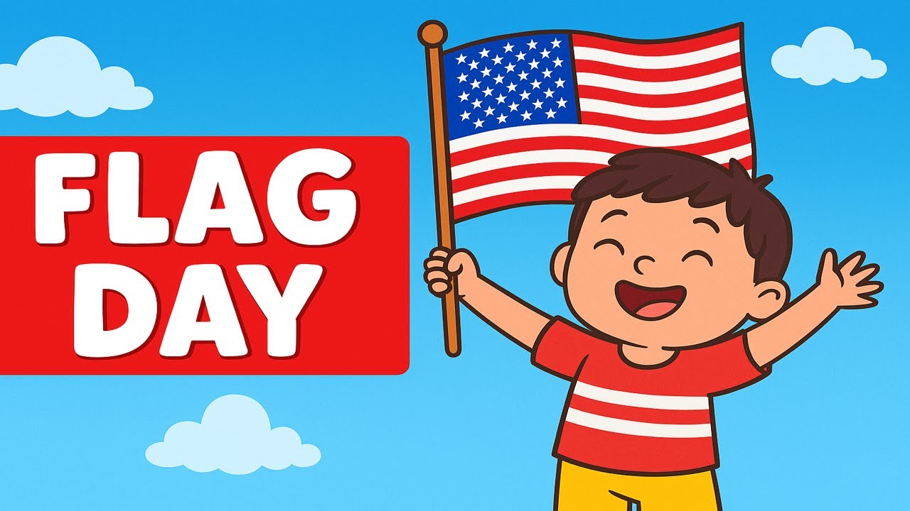 🇺🇸🎶 Flag Day Song for Kids | Educational Patriotic Song | Learn About the American Flag 🎶🇺🇸
