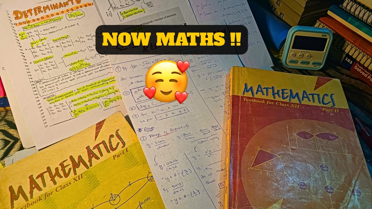 My Maths Plan and FOCUS 🥰📚| CBSE 2026