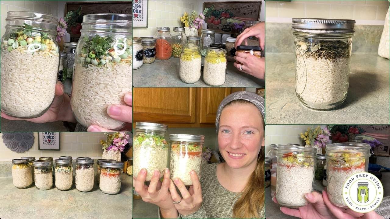 5 Homemade Seasoned Rice Mixes | Meals in Jars