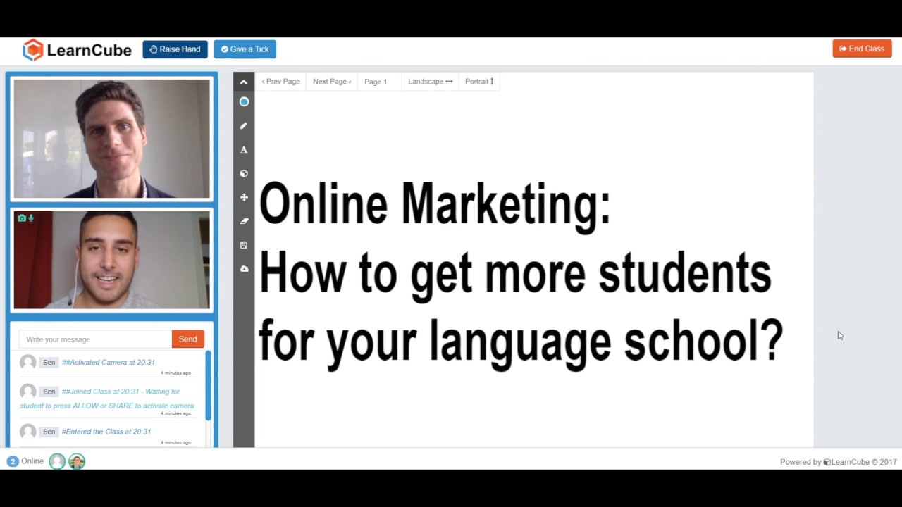 Online marketing for language schools & teachers - part 1