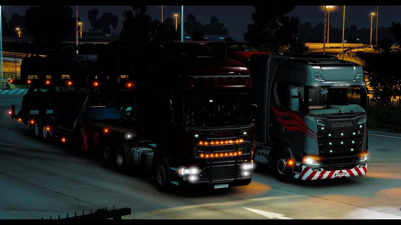 Scania R (RJL) 730HP | Convoy | Realistic Driving | Euro Truck Simulator 2