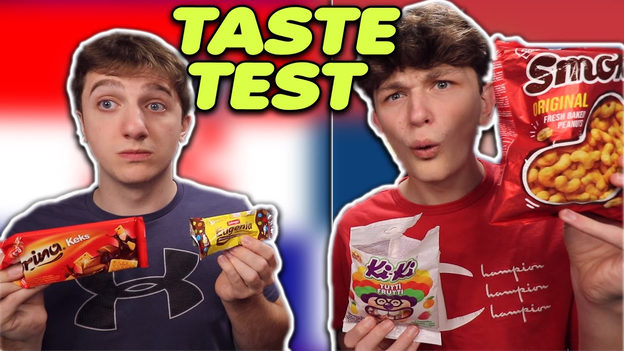 Americans Try Serbian & Croatian Snacks!
