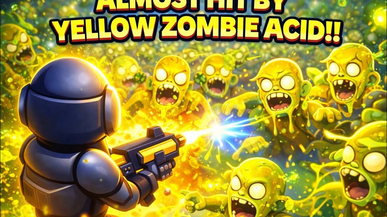 “ALMOST MELTED BY ZOMBIE ACID!! 😱
