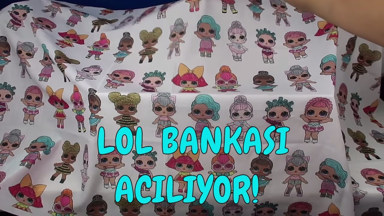 LOL BANKASI AÇILIYOR!! LOL SÜRPRİZ ALTIN BULMA CHALLENGE - Bidünya Oyuncak