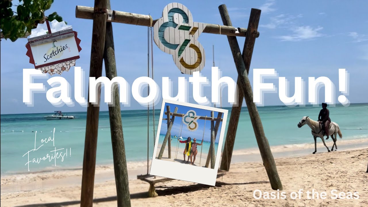 Things to Do in Falmouth Jamaica | Beach Day & Local Eats (Cruise Port Day)