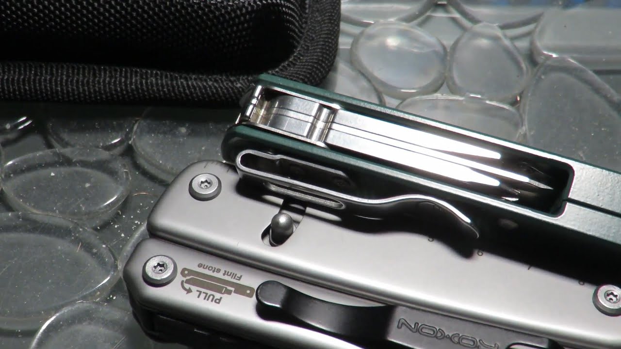 LEATHERMAN FREE vs ROXON FLASH S803 : rapid tool deployment systems!