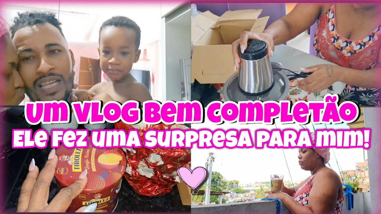 ELE FEZ UMA SURPRESA PARA MIM 🥹| ERA O QUE EU ESTAVA PRECISANDO ❤️| UM VLOG BEM COMPLETÃO ❤️