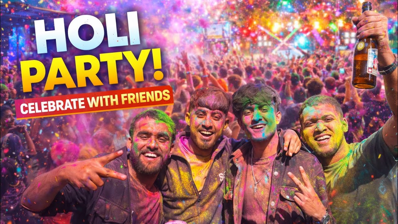 	Shimla Holi Celebration 2026 | Dosto ke Saath Full Masti Vlog