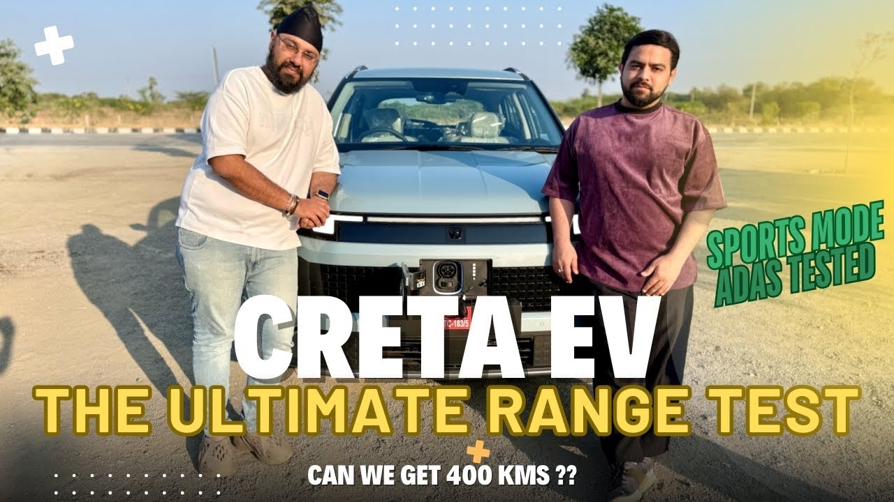 Range Test @hyundaiindia Creta EV | How Far Can The Creta EV REALLY Go?