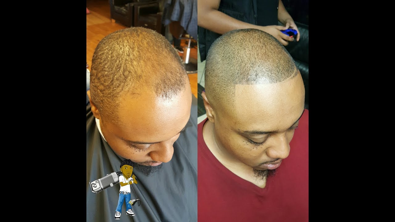 [Must see] How to cut BALDING THIN HAIR the right way[blending] Instagram: lyris_the_artist